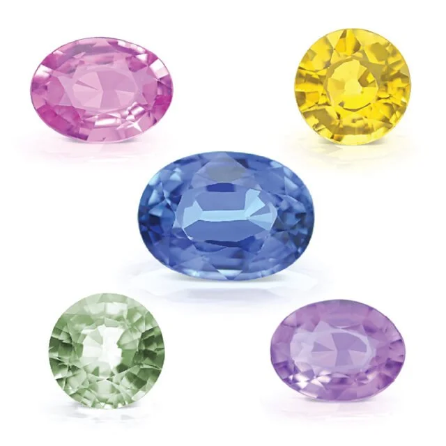 Natural sales sapphire colors
